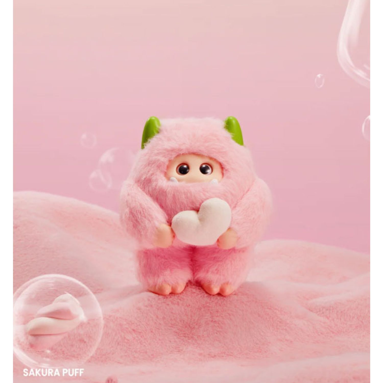 Peluche portachiavi Giggle Monster 12,5 cm, collezionabile, in blind box con personaggio raro - Giggle Monster