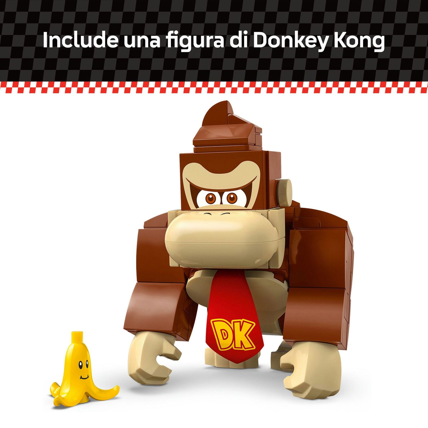 LEGO Super Mario 72033 Mario Kart: Donkey Kong e Maxibarile Dk - LEGO, Super Mario