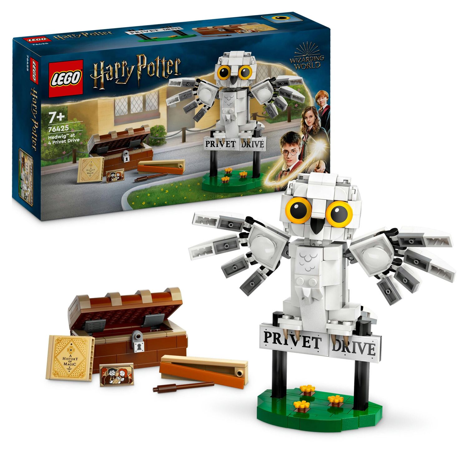 LEGO Harry Potter 76425 Edvige Al Numero 4 di Privet Drive - Harry Potter, LEGO