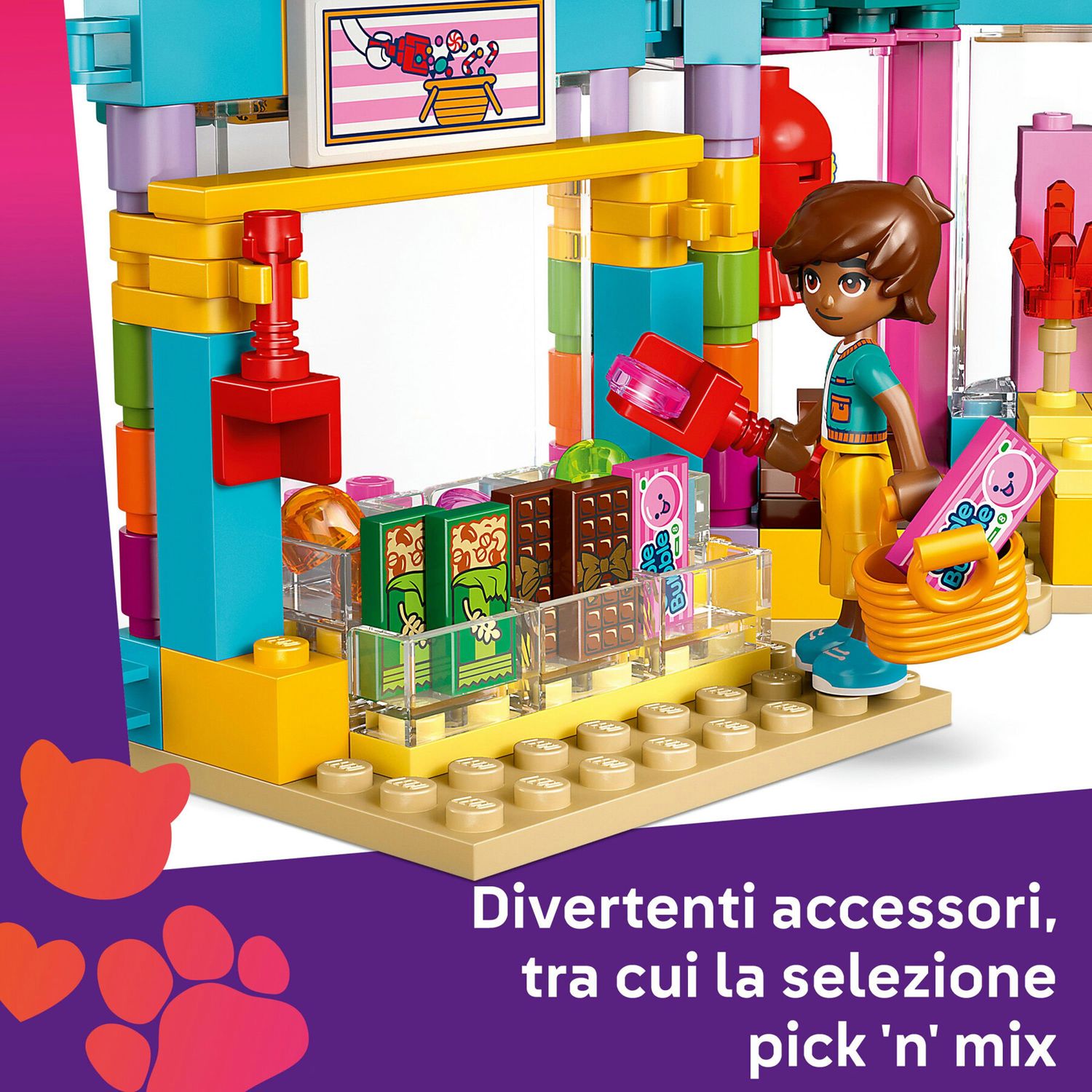 LEGO Friends 42649 Negozio di Dolciumi di Heartlake City - LEGO
