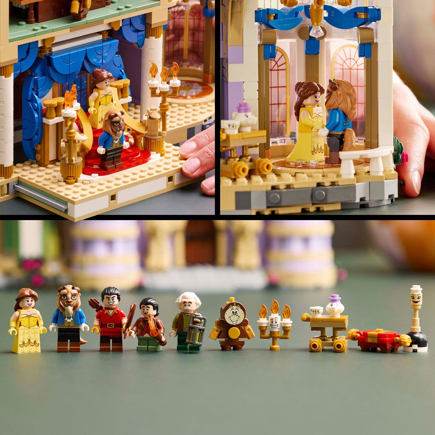 LEGO Disney Princess 43263 Castello De La Bella e La Bestia - Disney, LEGO