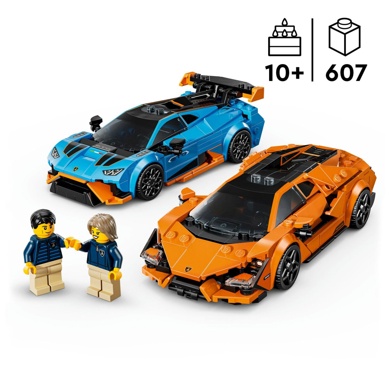 LEGO Speed Champions 77238 Lamborghini Revuelto e Huracán Sto - LEGO