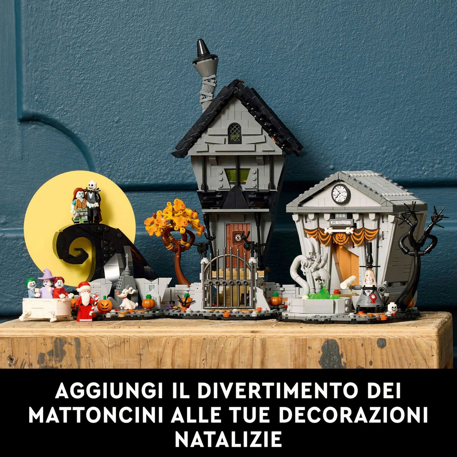 LEGO Ideas 21351 Nightmare Before Christmas Disney di Tim Burton - Disney, LEGO