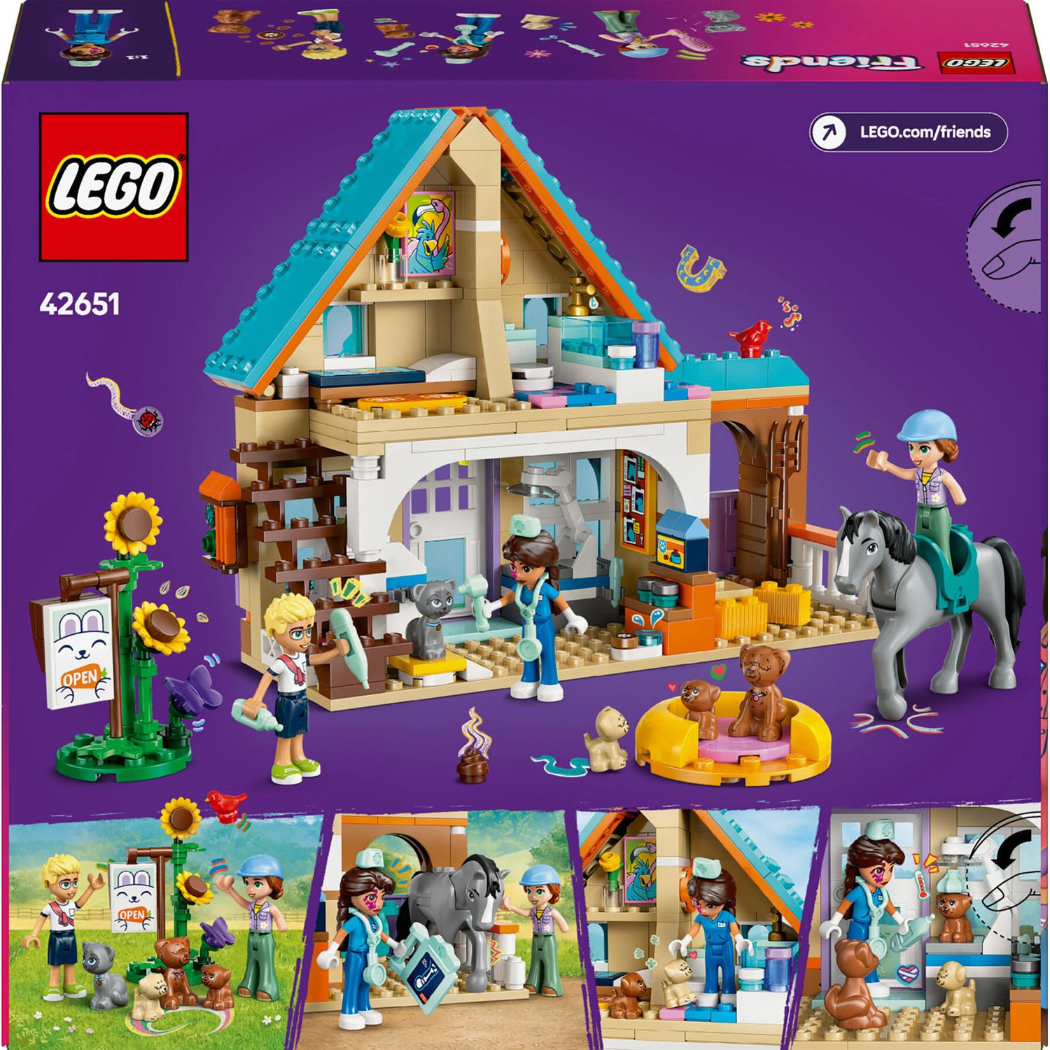 LEGO Friends 42651 Cavallo e Clinica Veterinaria - LEGO