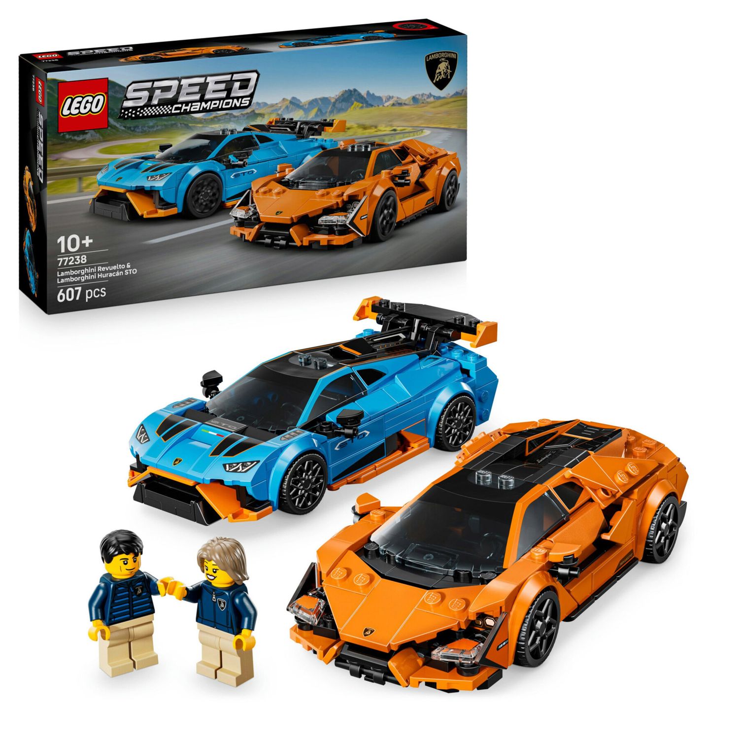 LEGO Speed Champions 77238 Lamborghini Revuelto e Huracán Sto - LEGO