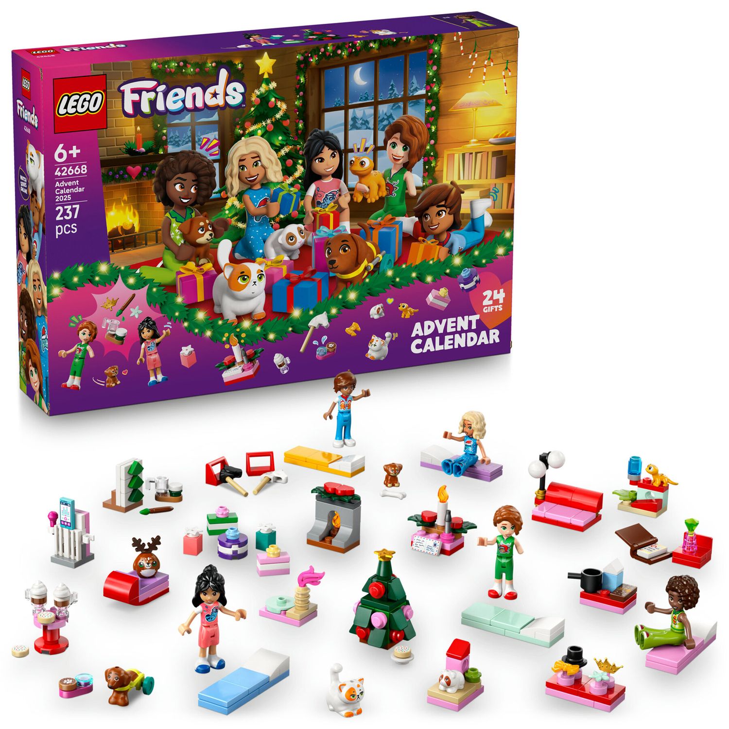 LEGO Friends 42668 Calendario Avvento Friends 2025, Sorpresa - LEGO
