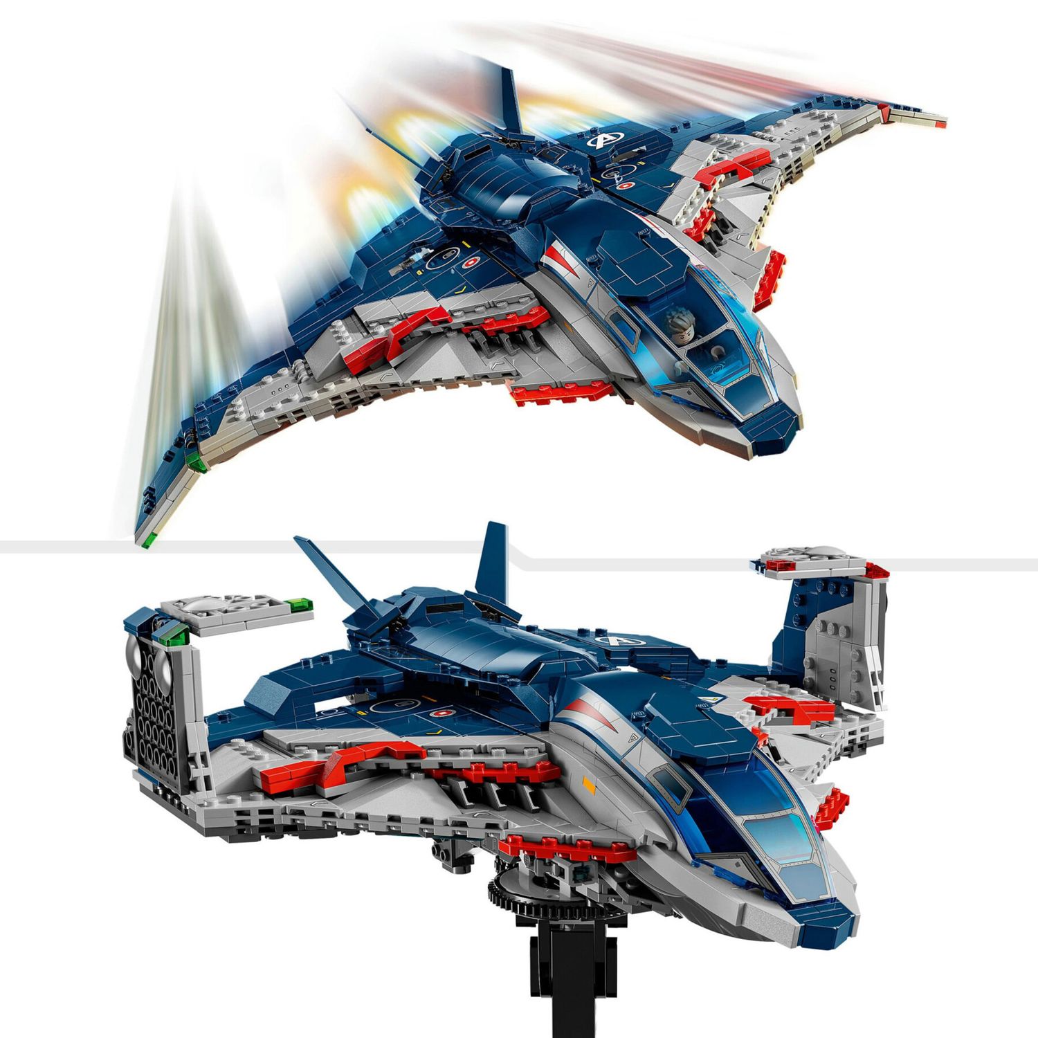 LEGO Marvel 76325 Quinjet Avengers: Age Of Ultron Aereo Giocattolo - LEGO, Marvel