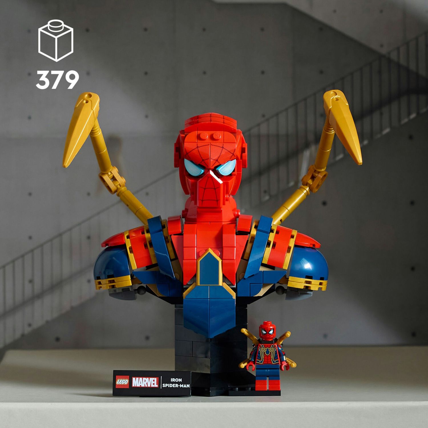 LEGO Marvel 76326 Busto di Iron Spider-Man - LEGO, Marvel