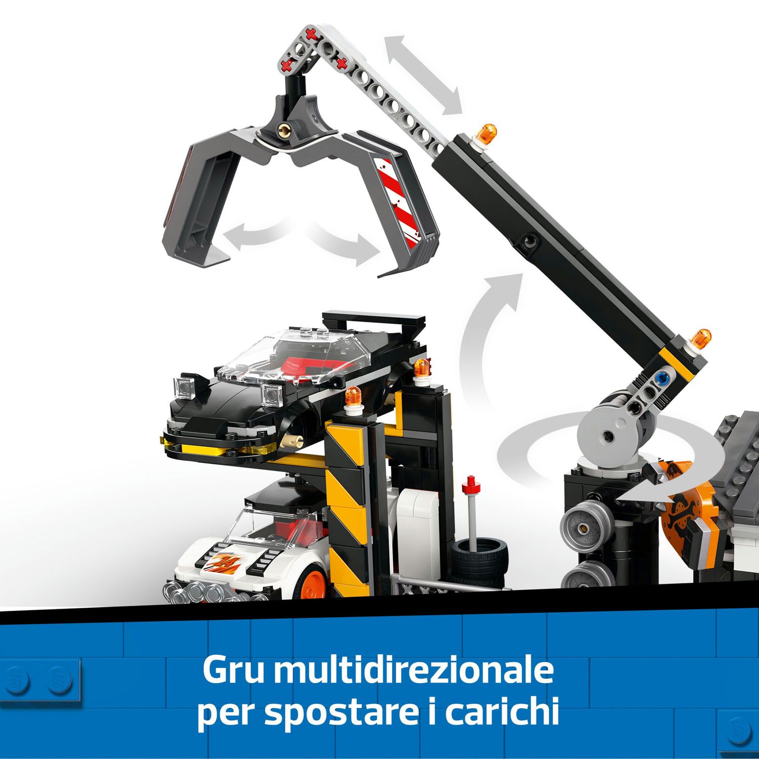 LEGO City 60472 Sfasciacarrozze con Auto - LEGO