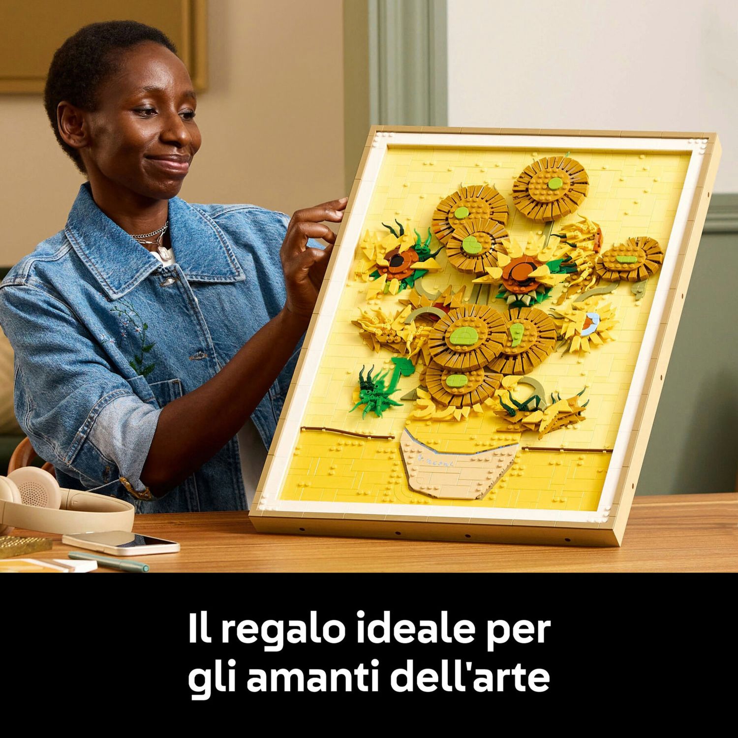 LEGO Art 31215 Van Gogh Girasoli Quadro 3D Da Costruire, da collezione - LEGO