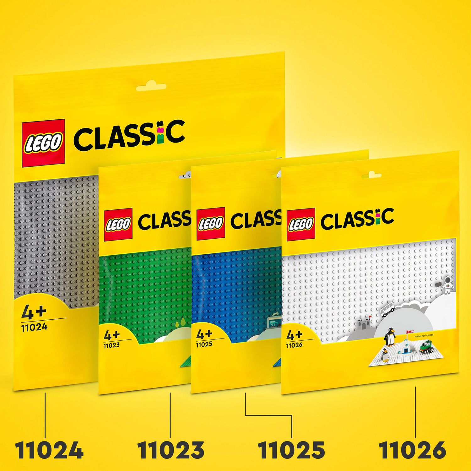 LEGO Classic 11024 Base Grigia - LEGO