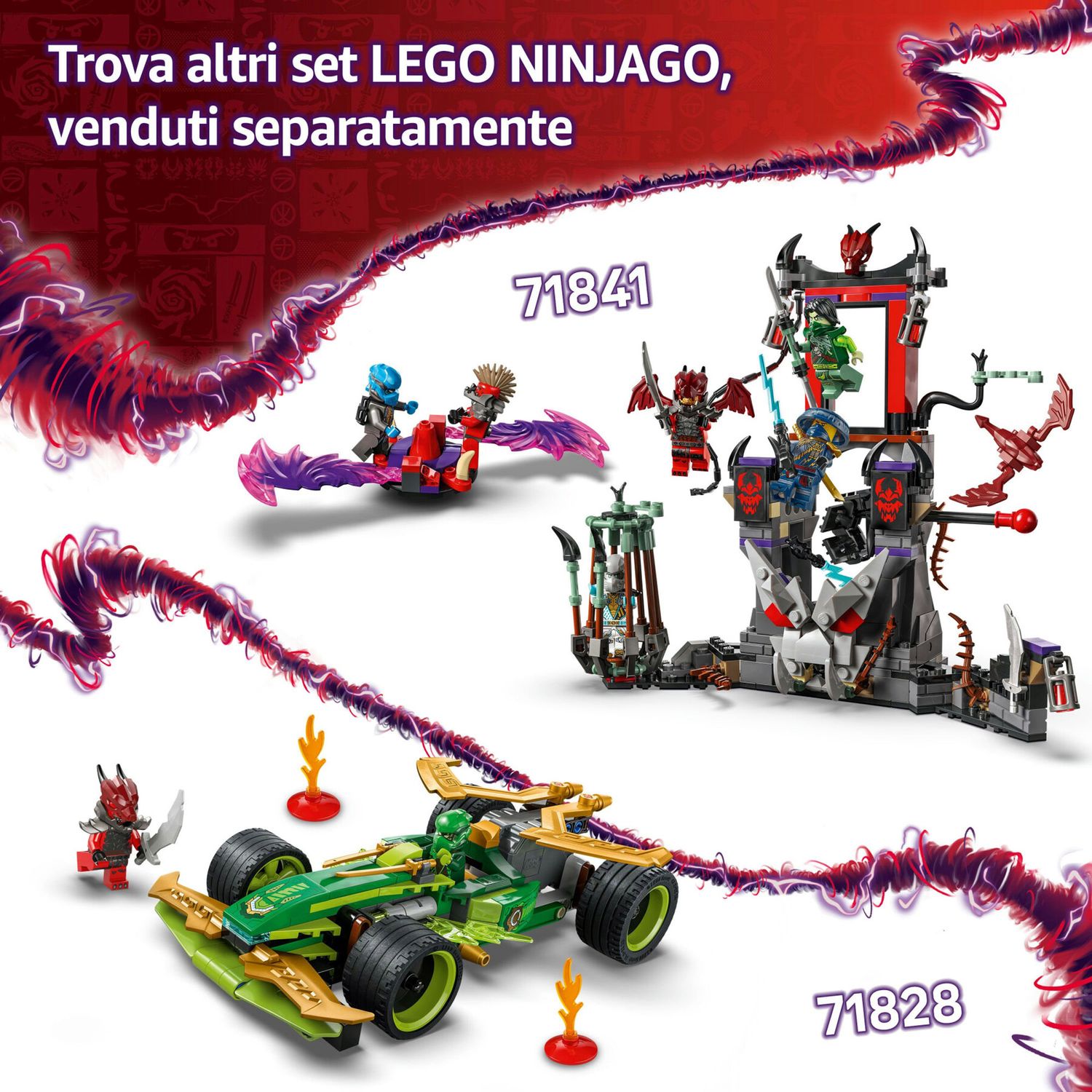 LEGO Ninjago 71826 Battle Pack Draghi Dello Spinjitzu - LEGO