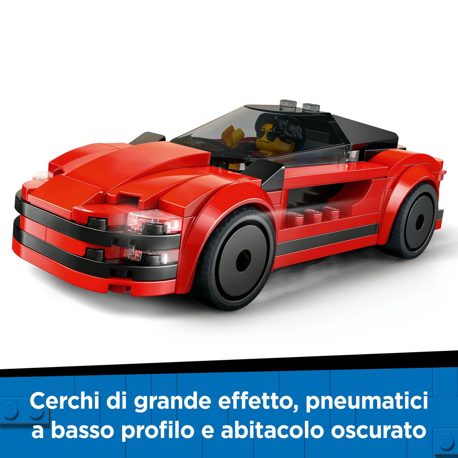LEGO City 60448 Auto Sportiva Rossa - LEGO