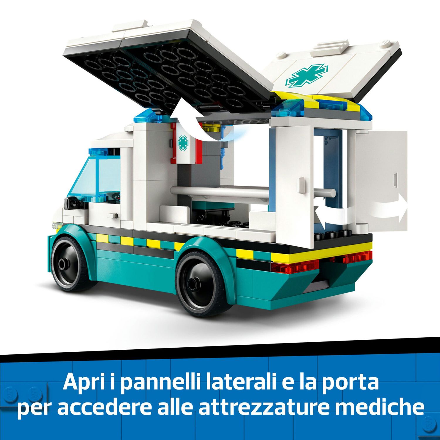 LEGO City 60451 Ambulanza di Emergenza - LEGO
