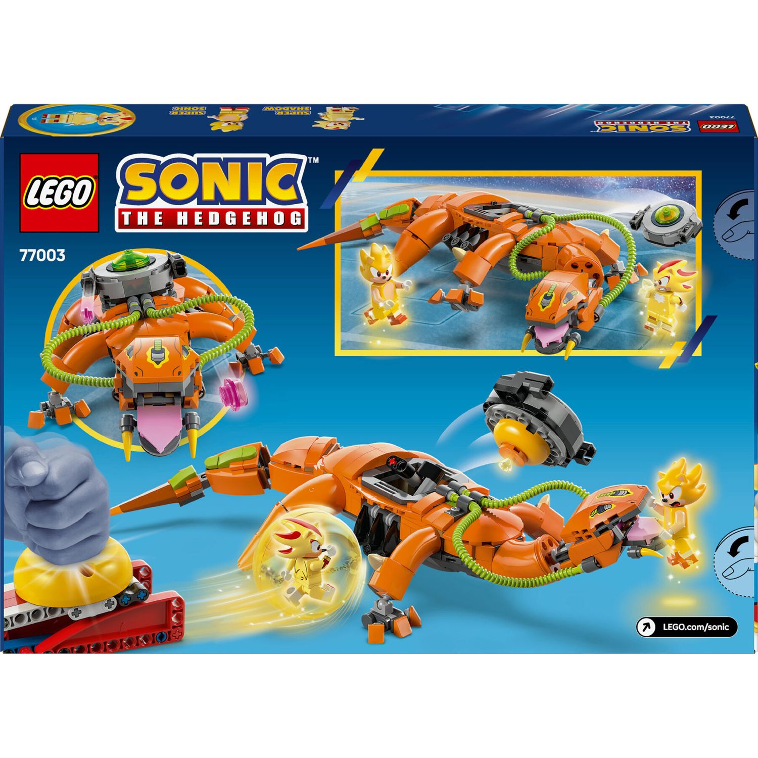 LEGO Sonic 77003 Super Shadow vs. Biolizard - LEGO, Sonic
