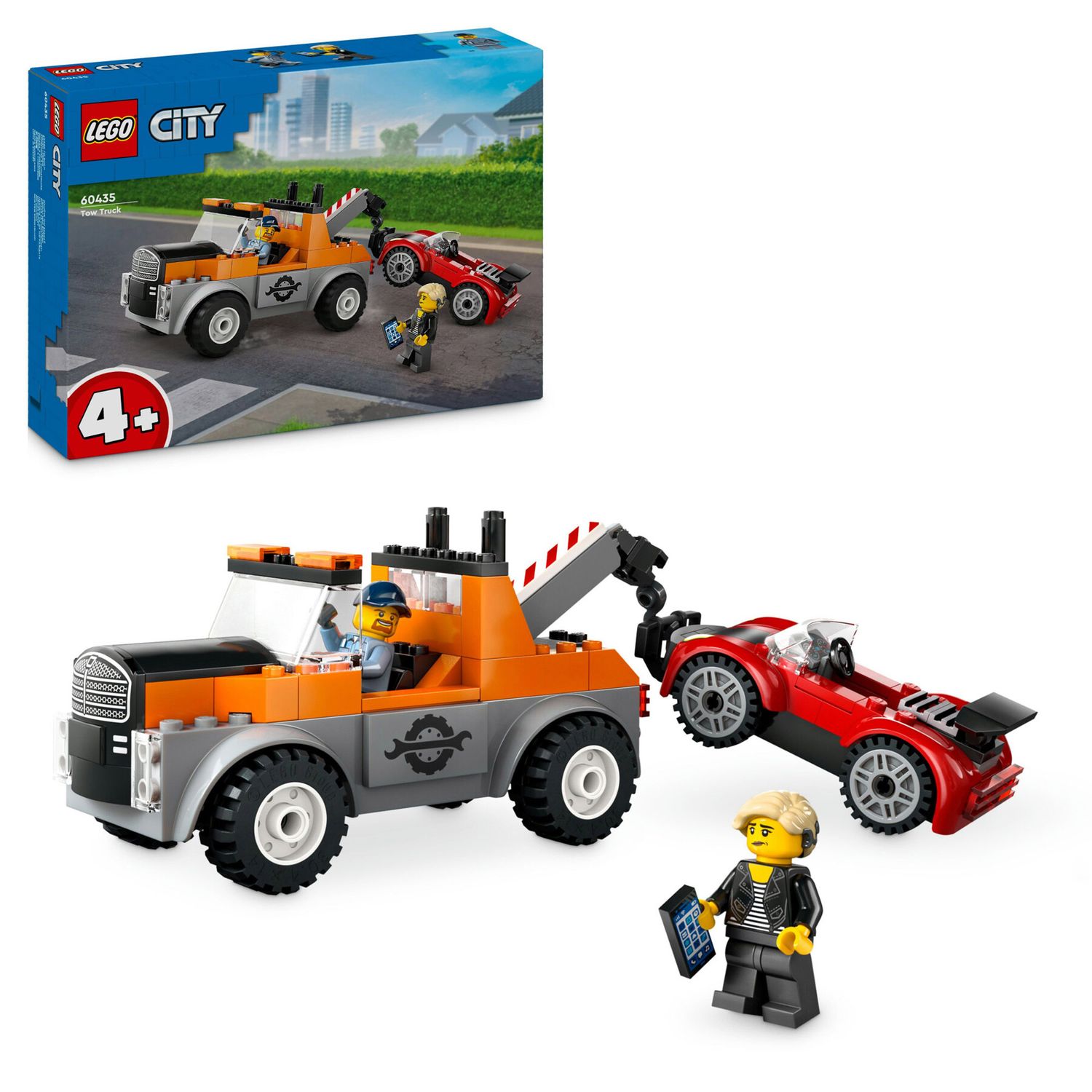 LEGO City 60435 Autogrù e Officina Auto Sportive - LEGO