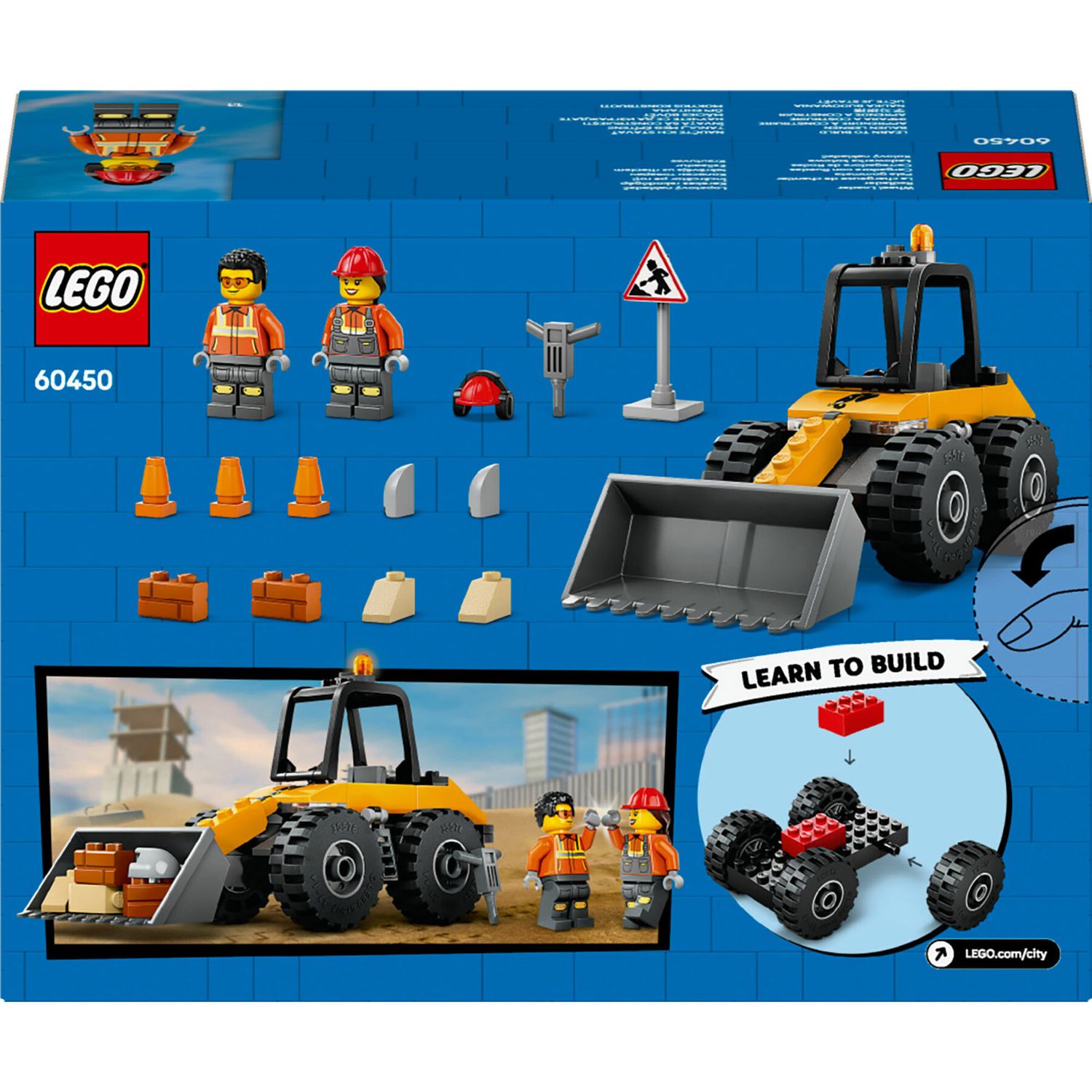 LEGO City 60450 Pala Gommata Gialla - LEGO