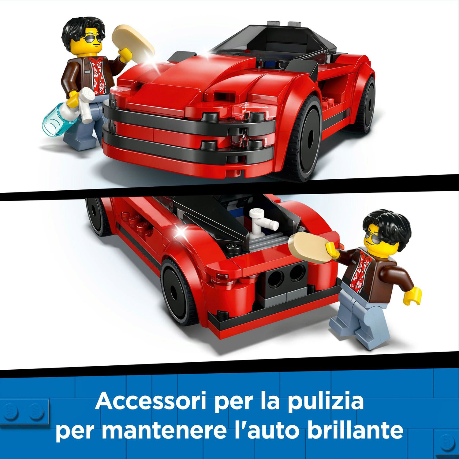 LEGO City 60448 Auto Sportiva Rossa - LEGO