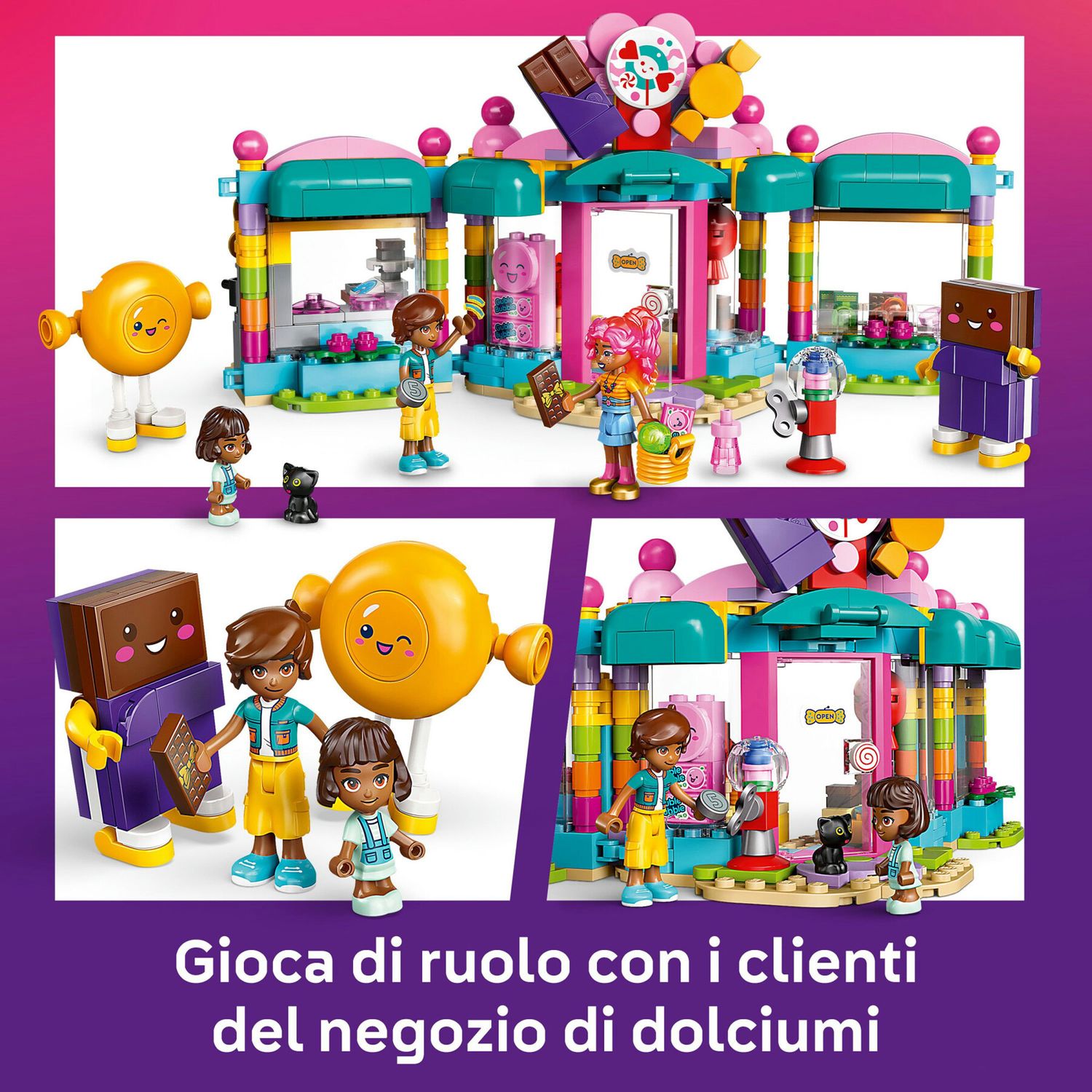 LEGO Friends 42649 Negozio di Dolciumi di Heartlake City - LEGO