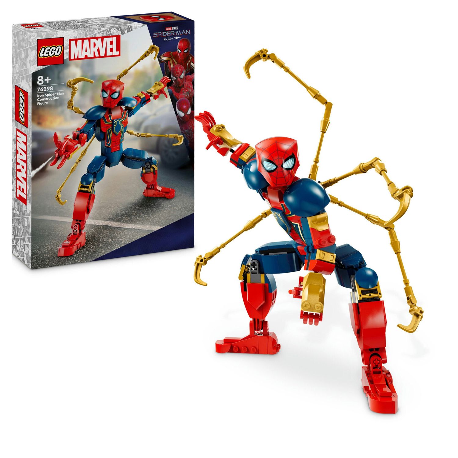 LEGO Marvel 76298 Personaggio Costruibile di Iron Spider-Man - LEGO, Marvel