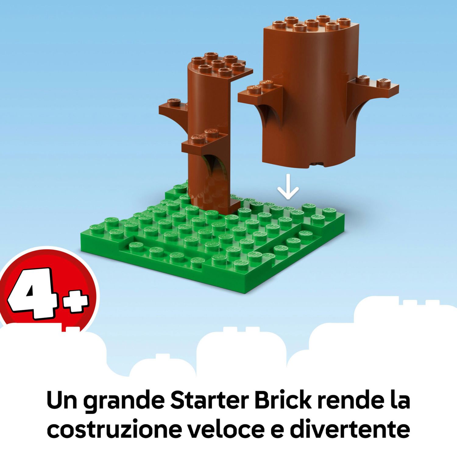 LEGO 11203 Bluey Casa con Giardino e 4 Minifigure - LEGO