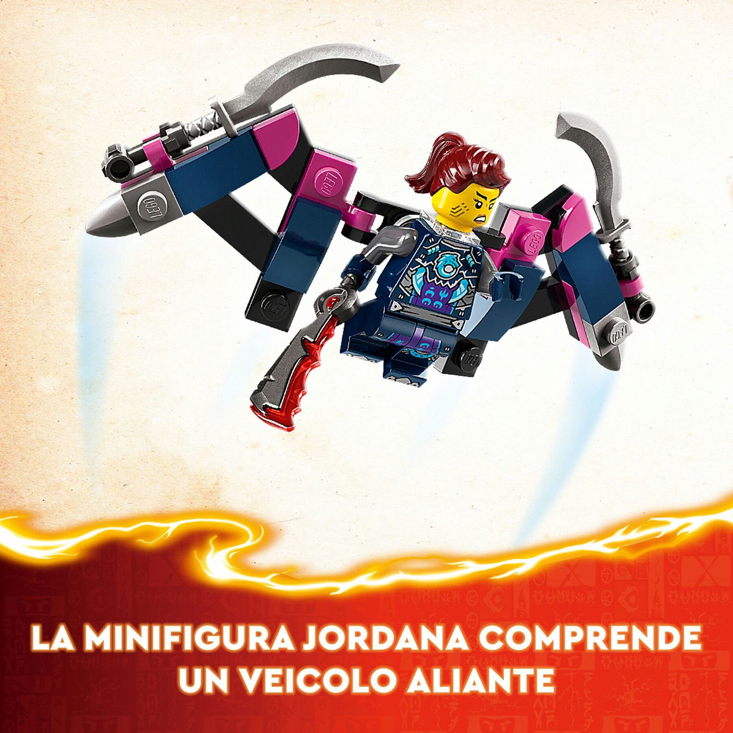 LEGO Ninjago 71812 Climber Mech Ninja di Kai - LEGO