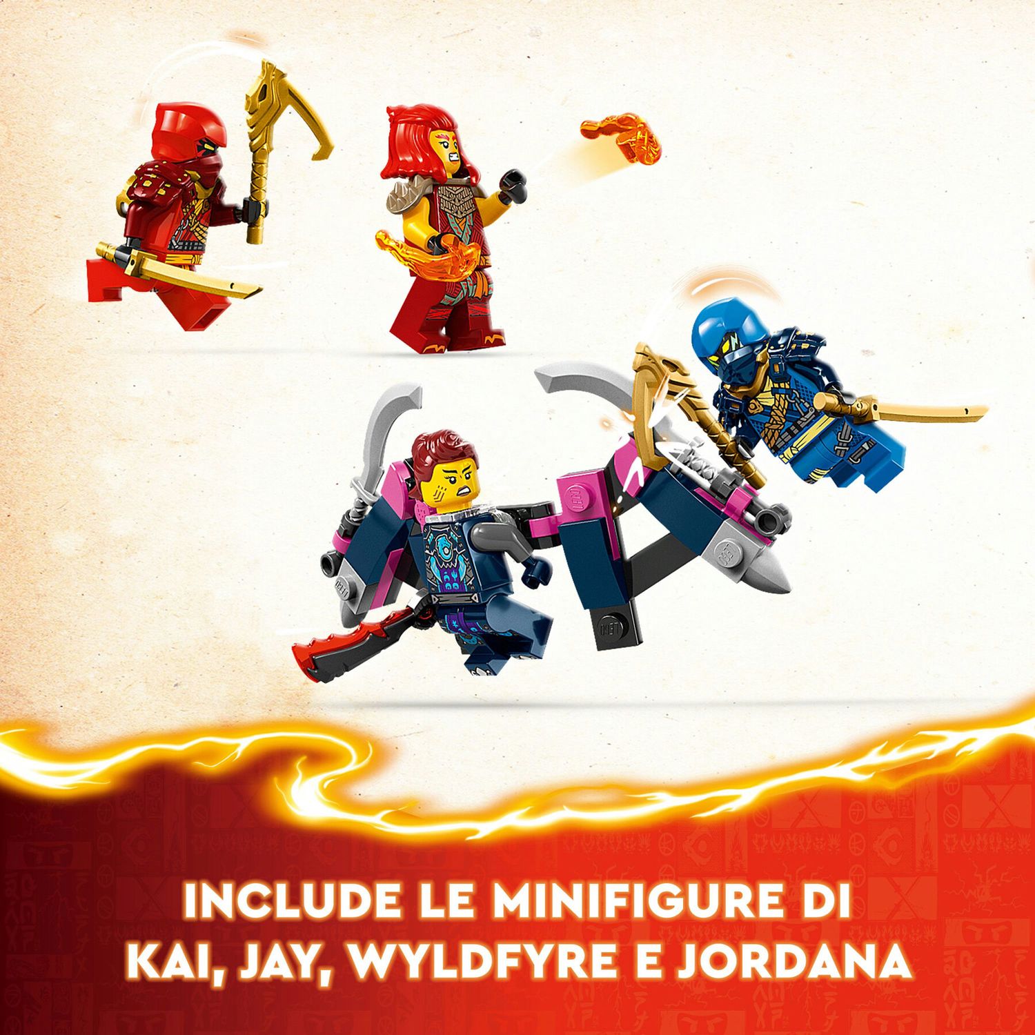 LEGO Ninjago 71812 Climber Mech Ninja di Kai - LEGO