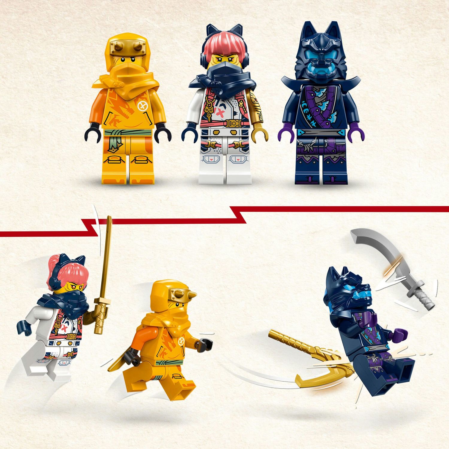LEGO Ninjago 71810 Draghetto Riyu - LEGO
