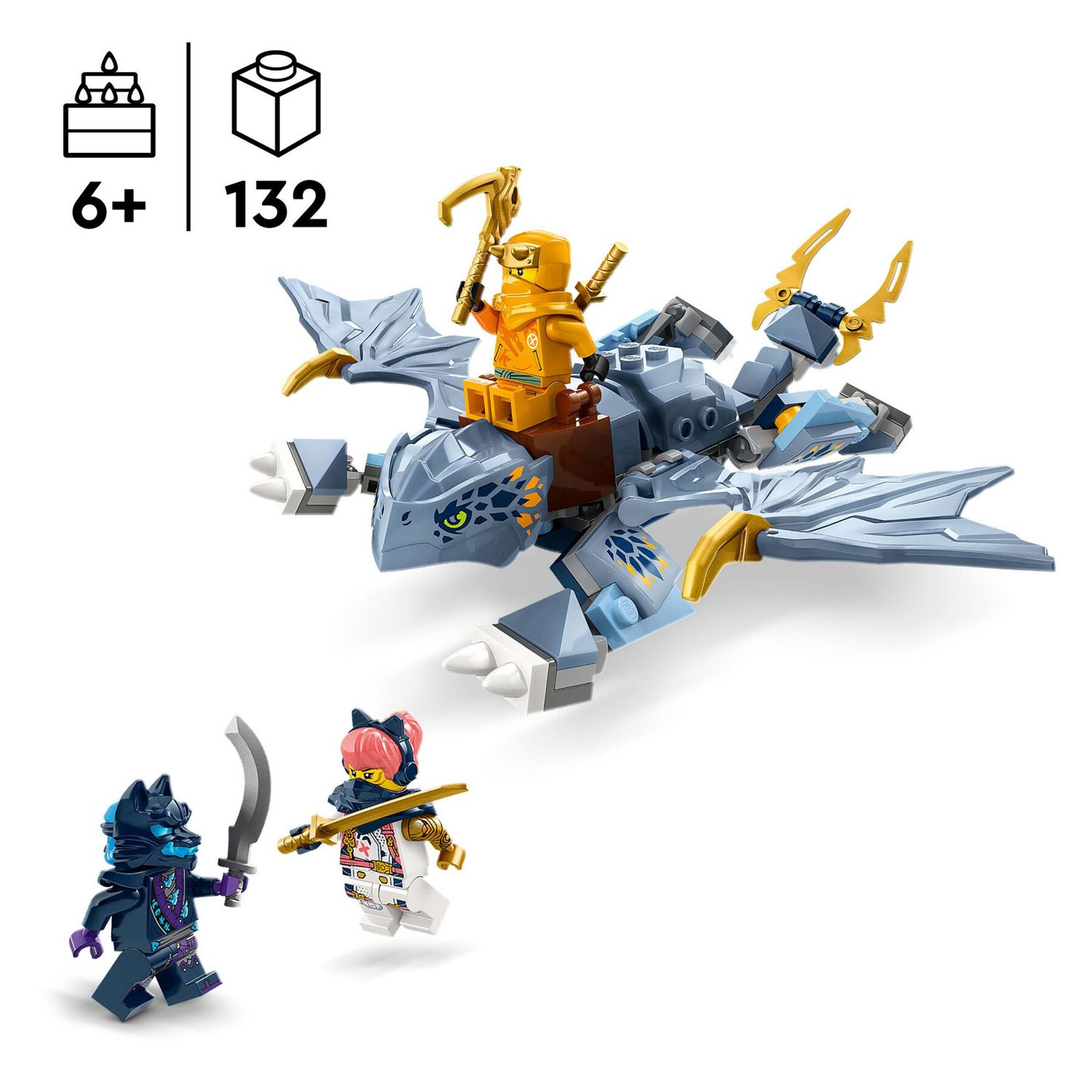 LEGO Ninjago 71810 Draghetto Riyu - LEGO