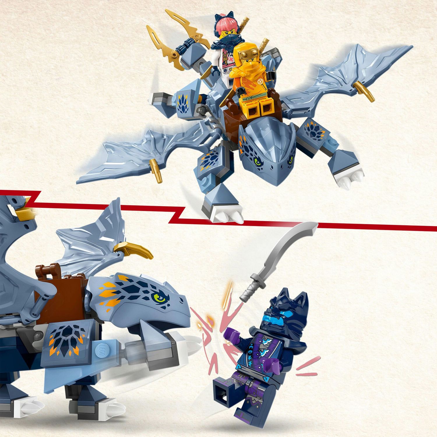 LEGO Ninjago 71810 Draghetto Riyu - LEGO