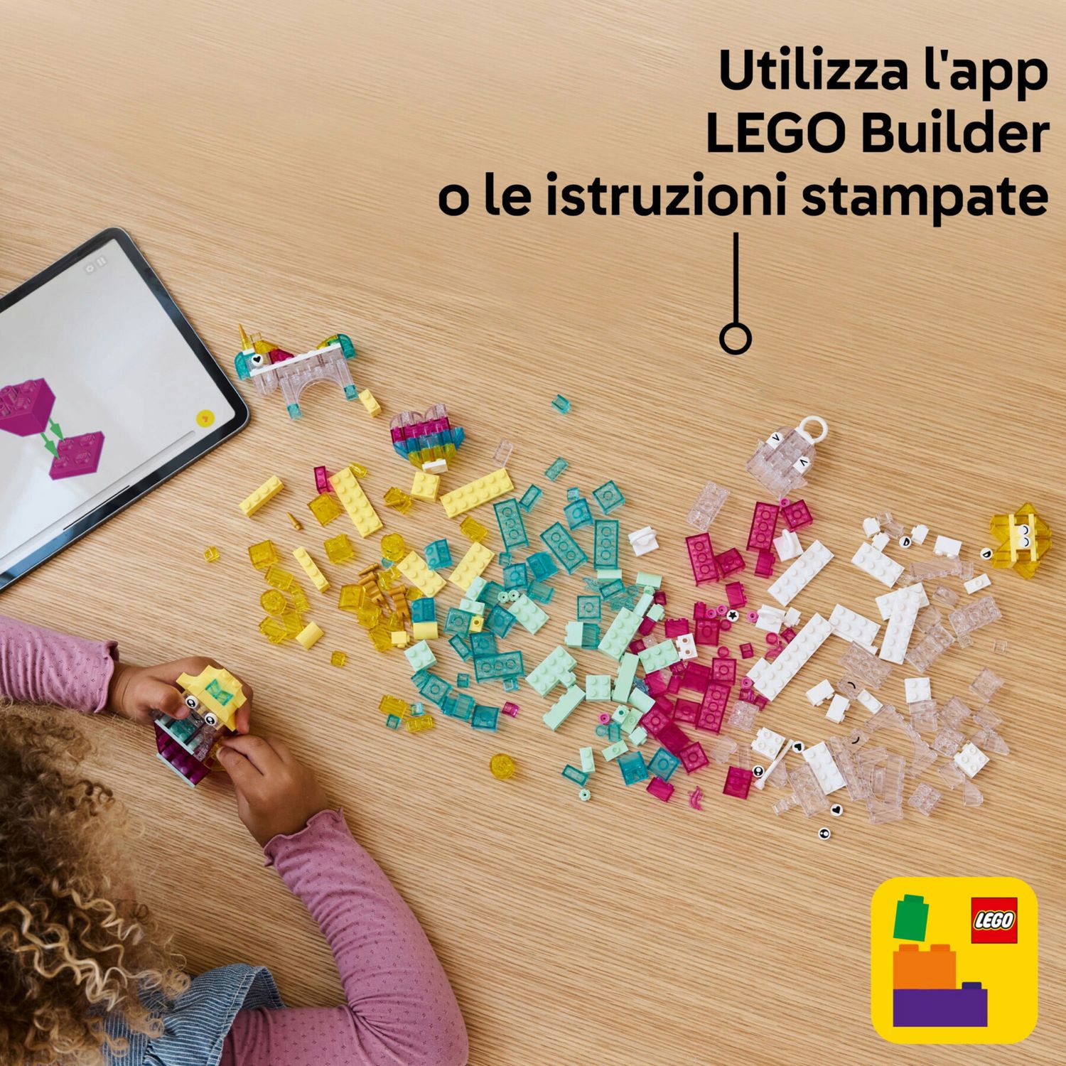 LEGO Classic 11040 Scatola Magica Trasparente - LEGO