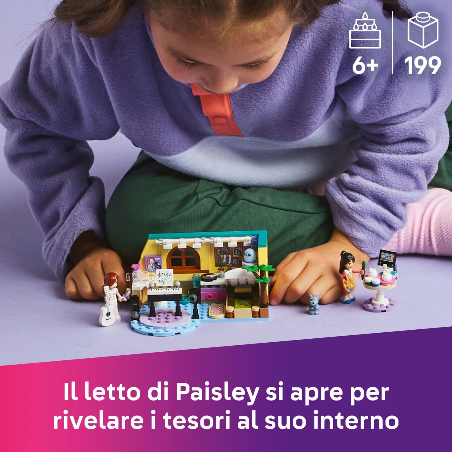 LEGO Friends 42647 La Cameretta di Paisley - LEGO