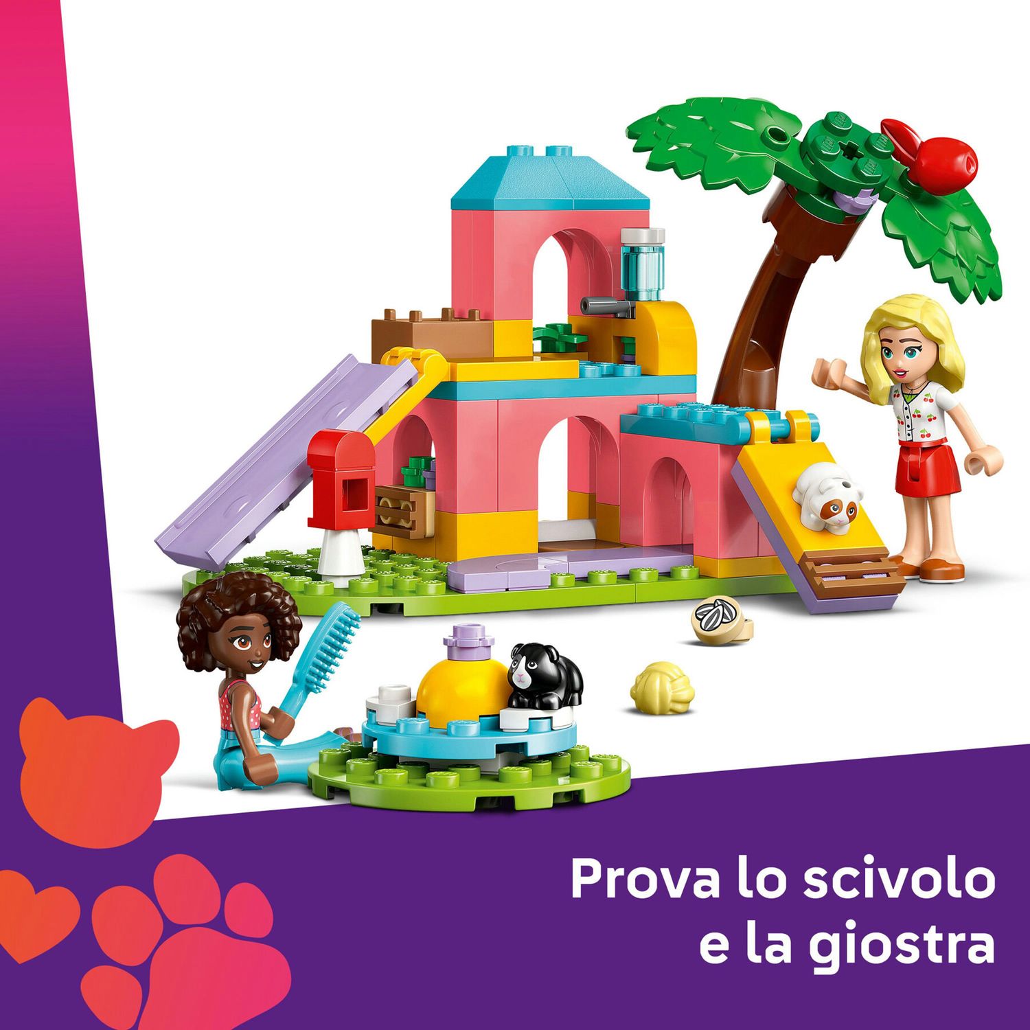 LEGO Friends 42640 Il Parco Giochi dei Porcellini D’India - LEGO