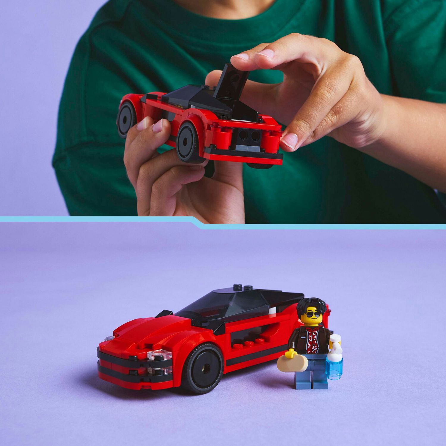 LEGO City 60448 Auto Sportiva Rossa - LEGO