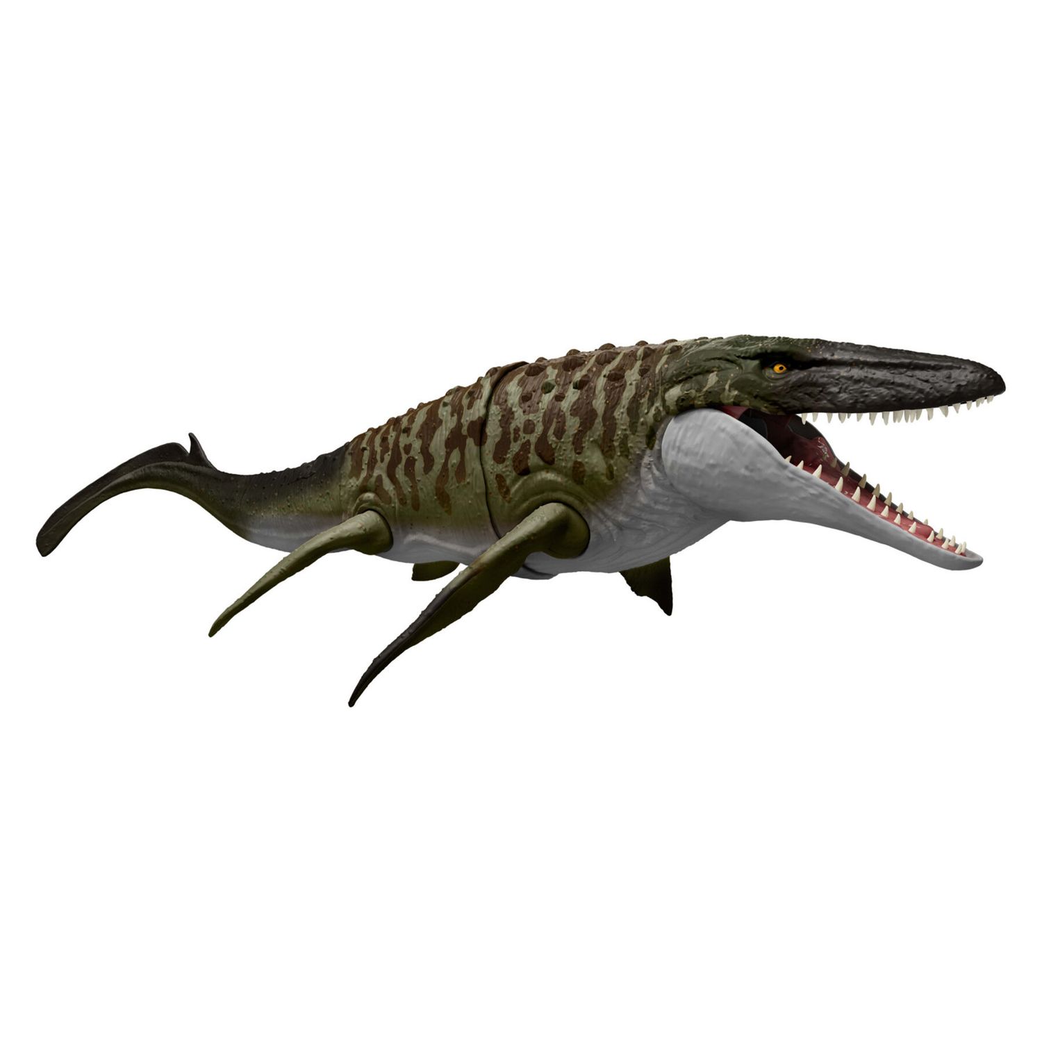 Jurassic World Mosasauro Morso Letale - Dinosauro Snodato con Mini Dilofosauro – Mattel - Jurassic World