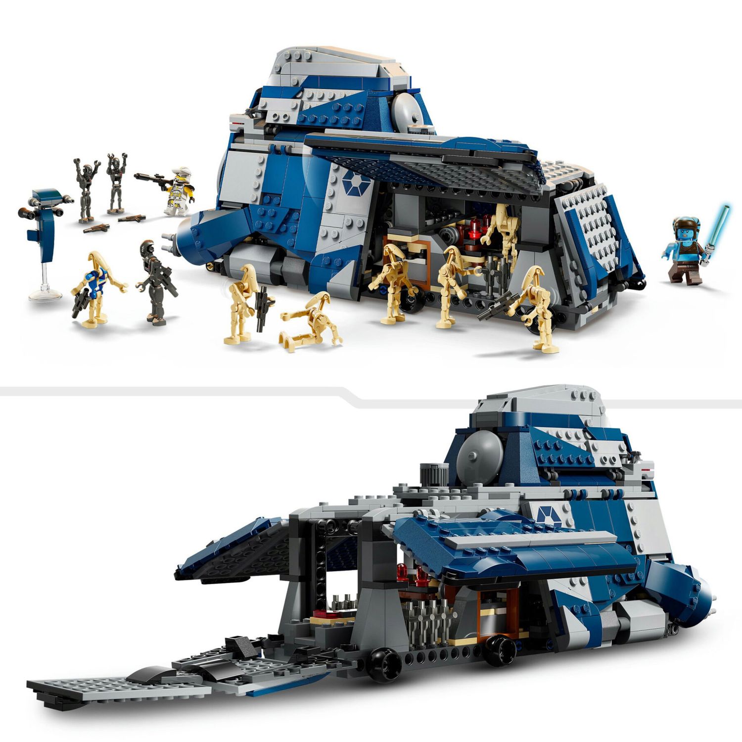 LEGO Star Wars 75435 Mtt Separatista con Droide e Speeder - LEGO, Star Wars