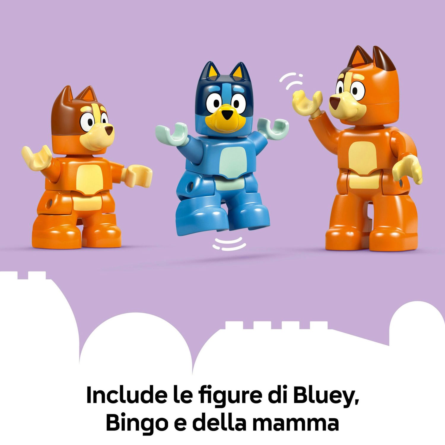 LEGO 10459 Duplo Casa Bluey con Gioco Memoria e Tabellone - LEGO
