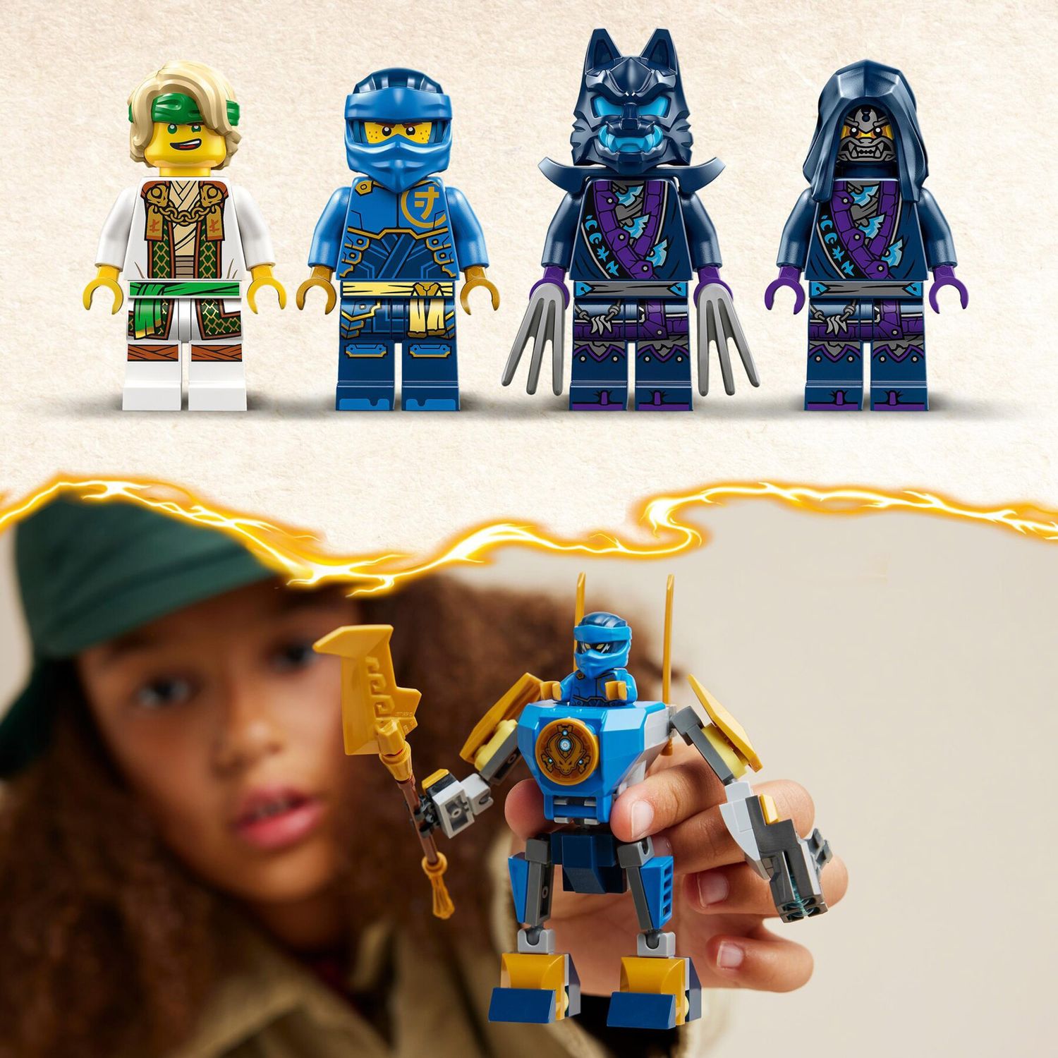 LEGO Ninjago 71805 Pack Mech Da Battaglia di Jay - LEGO