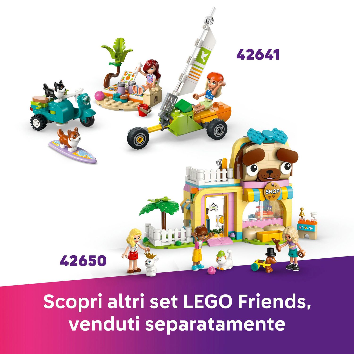 LEGO Friends 42640 Il Parco Giochi dei Porcellini D’India - LEGO