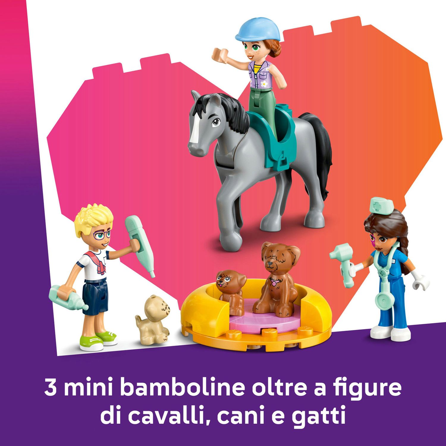 LEGO Friends 42651 Cavallo e Clinica Veterinaria - LEGO