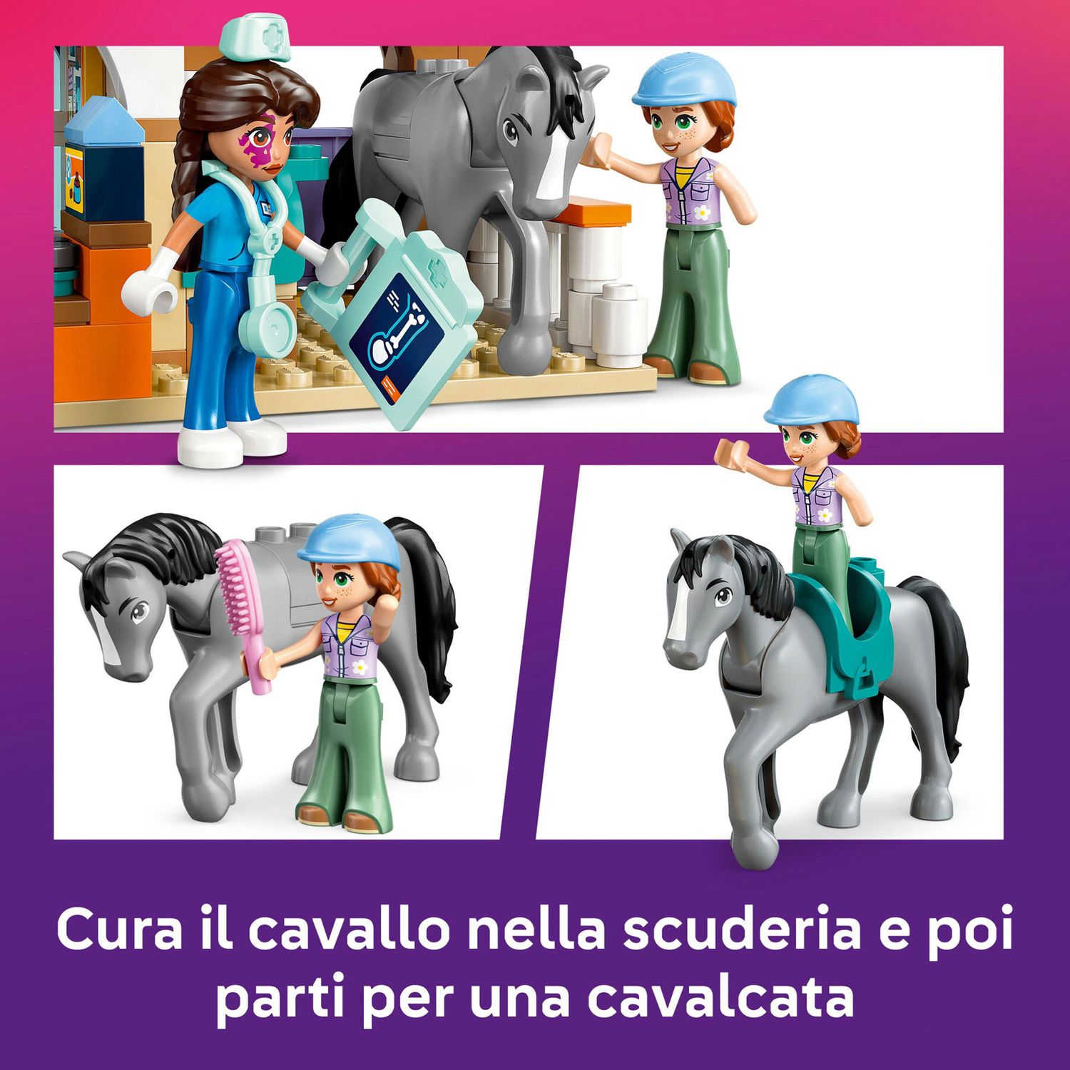 LEGO Friends 42651 Cavallo e Clinica Veterinaria - LEGO