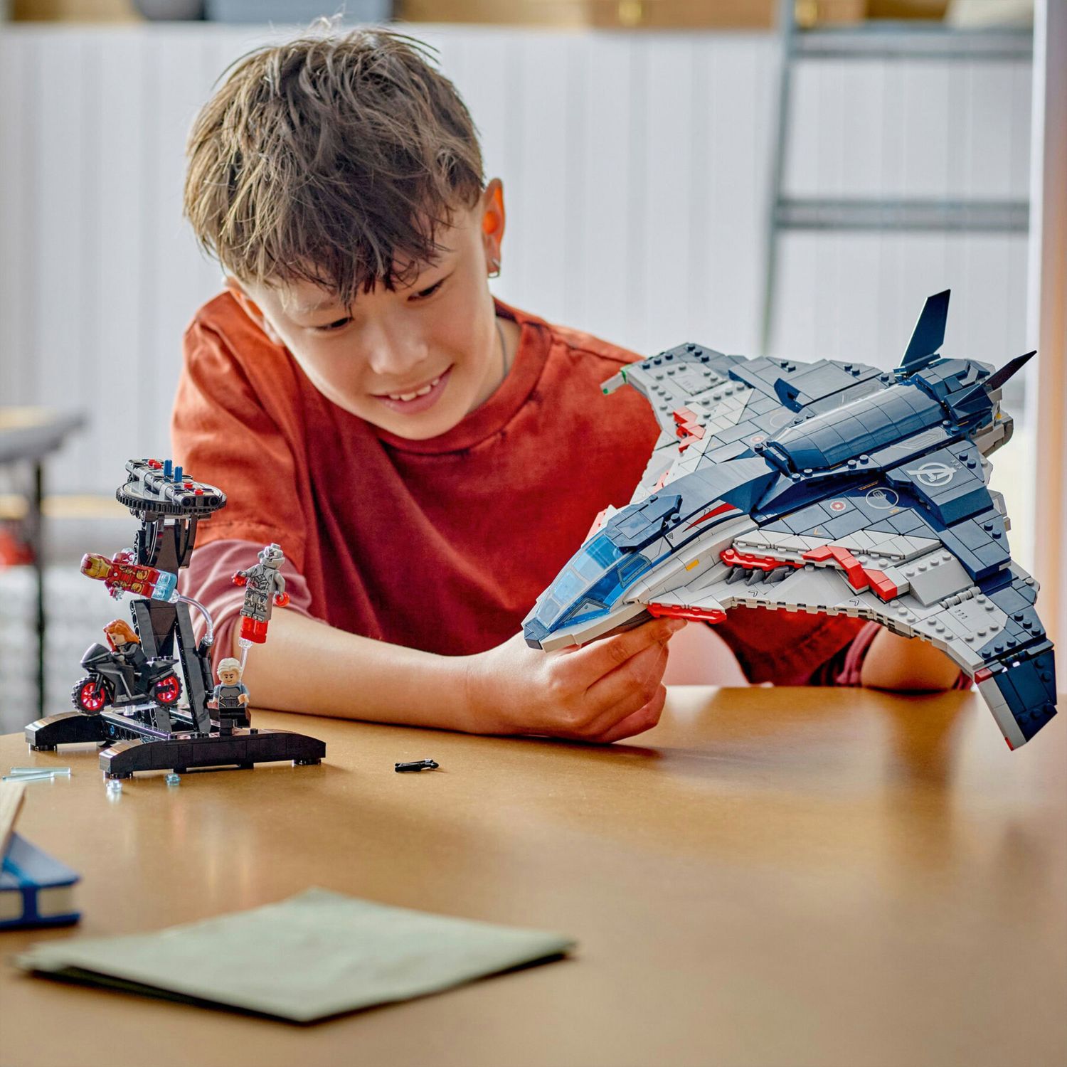 LEGO Marvel 76325 Quinjet Avengers: Age Of Ultron Aereo Giocattolo - LEGO, Marvel