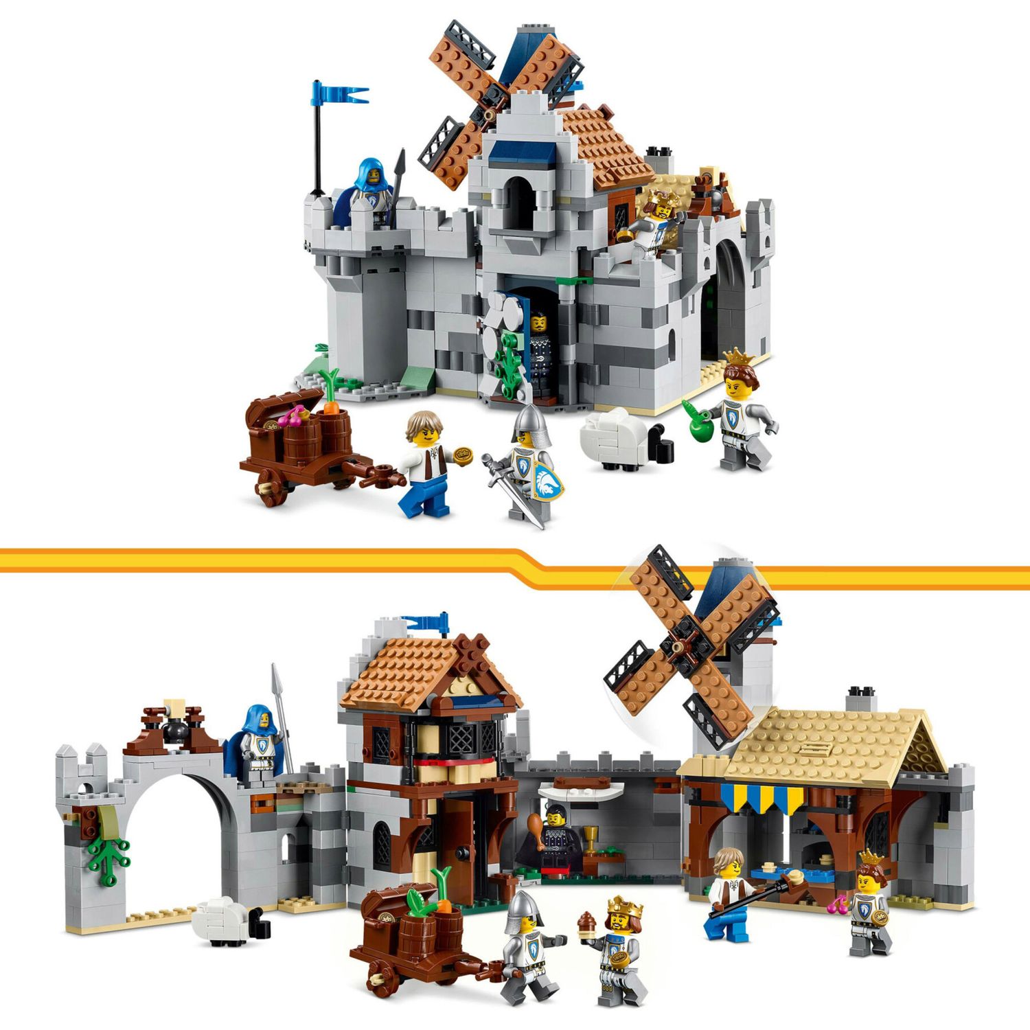 LEGO Creator 31168 Castello Medievale 3 in 1 Trasformabile - LEGO