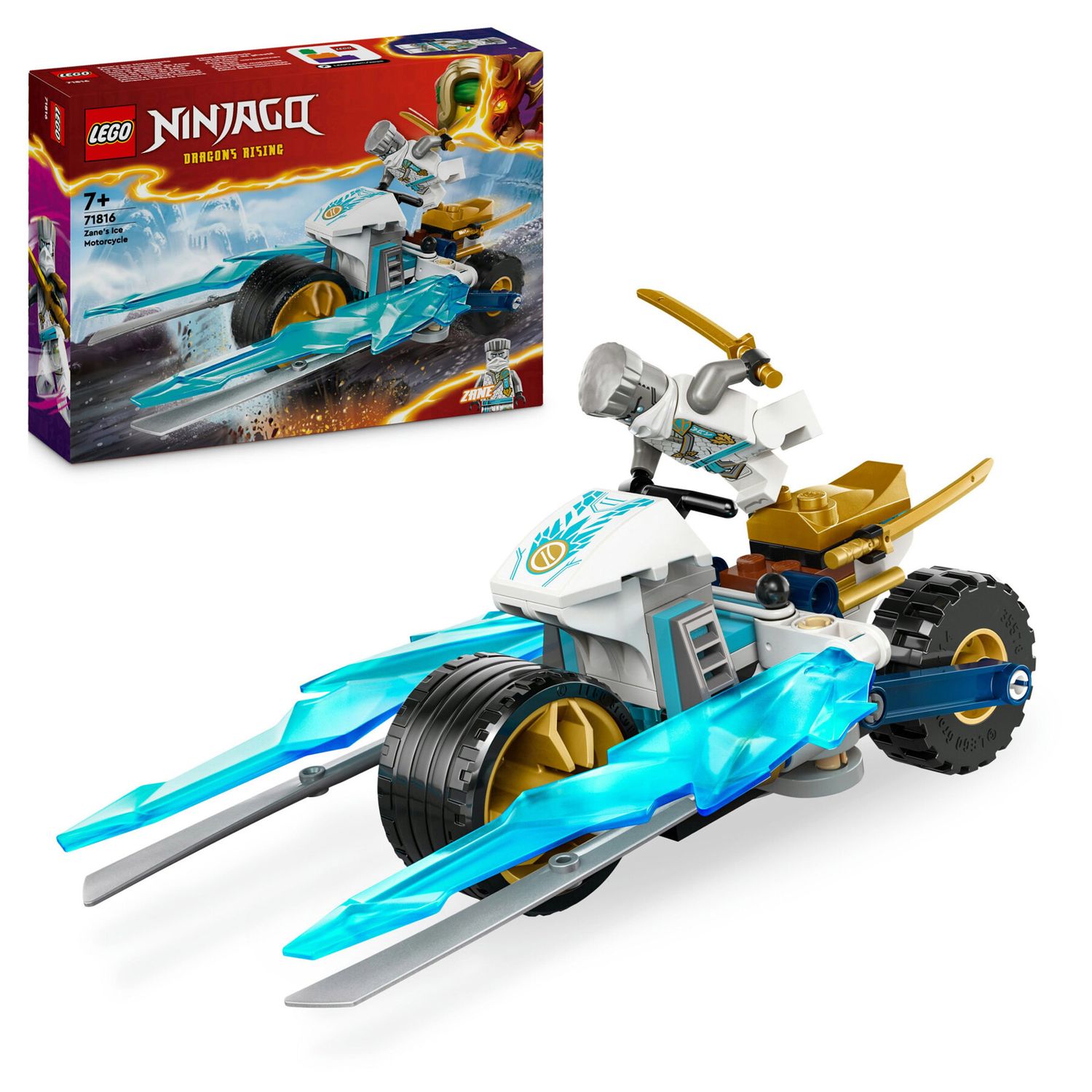 LEGO Ninjago 71816 Moto di Ghiaccio di Zane - LEGO
