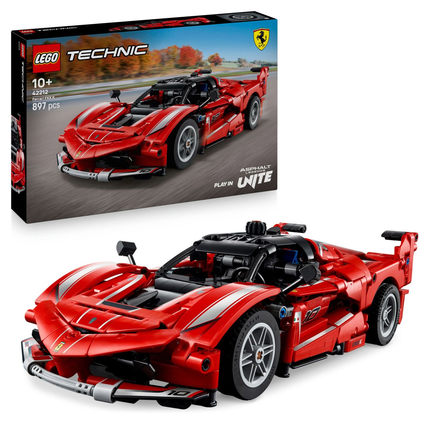 LEGO Technic 42212 Ferrari Fxx K con Motore V12 Da Esposizione - LEGO