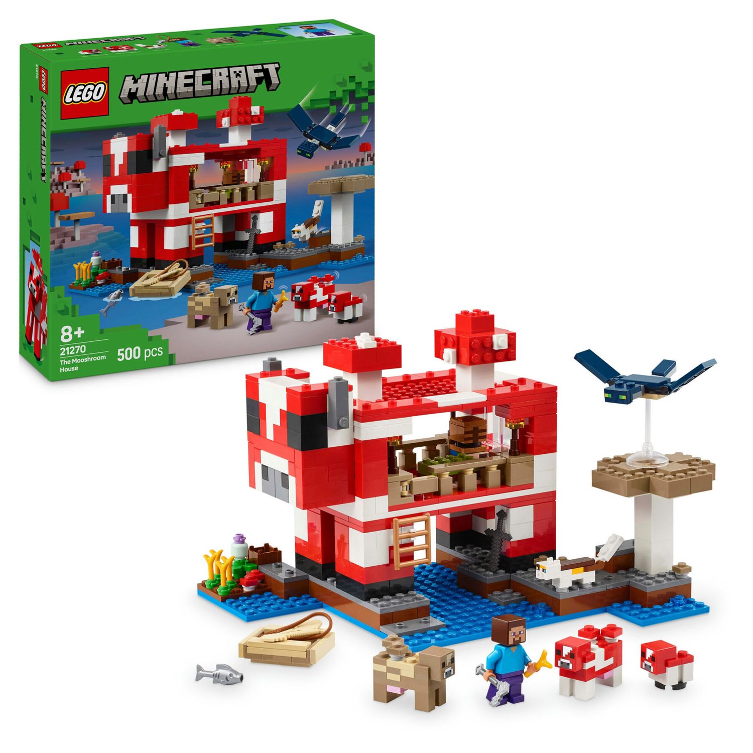 LEGO Minecraft 21270 La Casa Del Mooshroom - LEGO, Minecraft