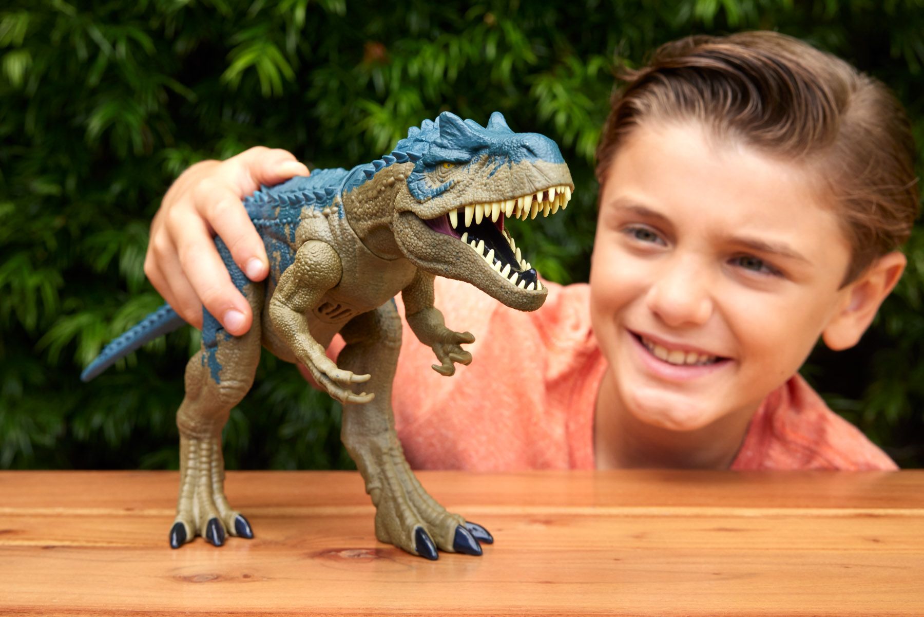 Jurassic World Allosauro Furia Selvaggia - Dinosauro con Aculei e Ruggito – Mattel - Jurassic World