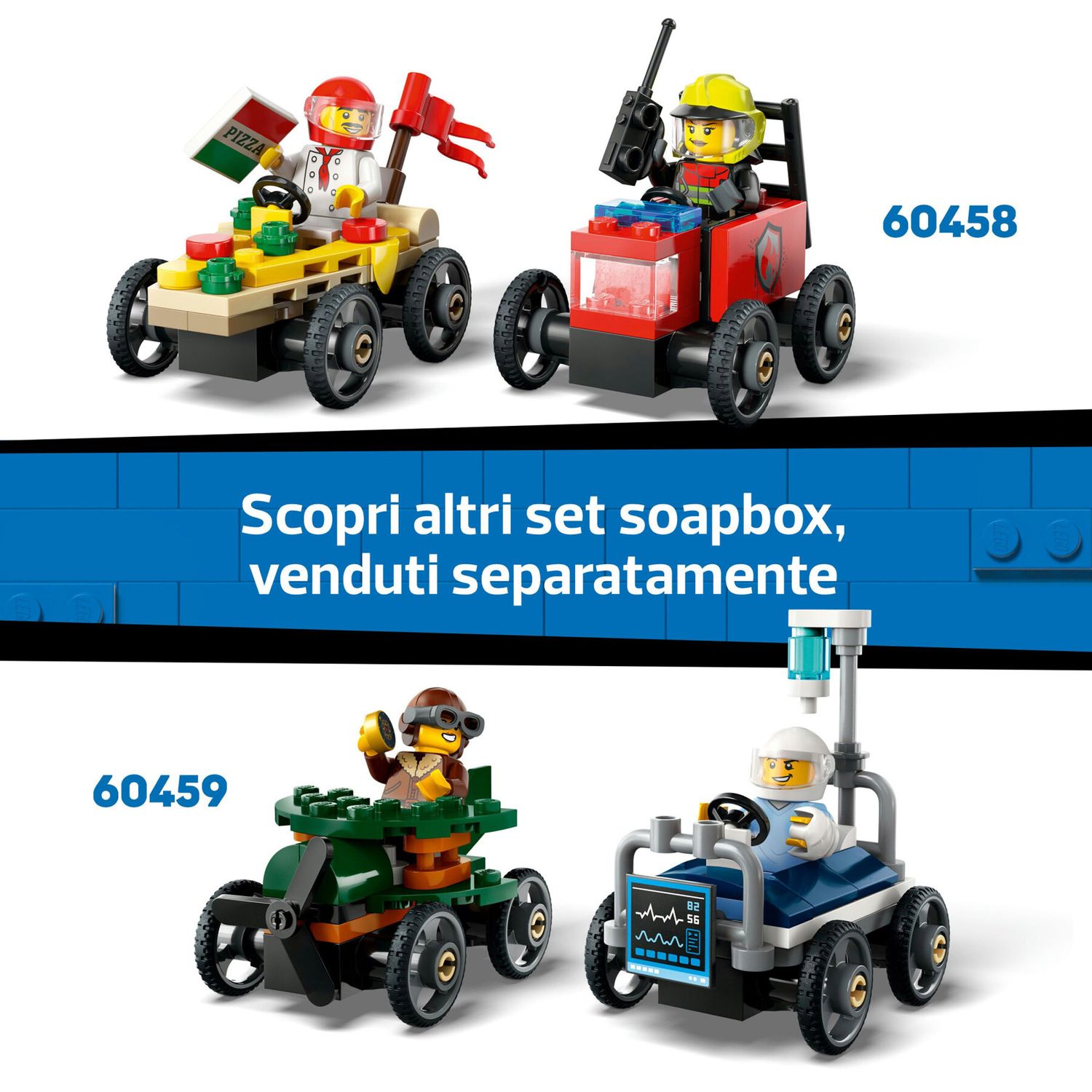 LEGO City 60460 Nessun Limite: Gara Sulla Pista A Rampe - LEGO