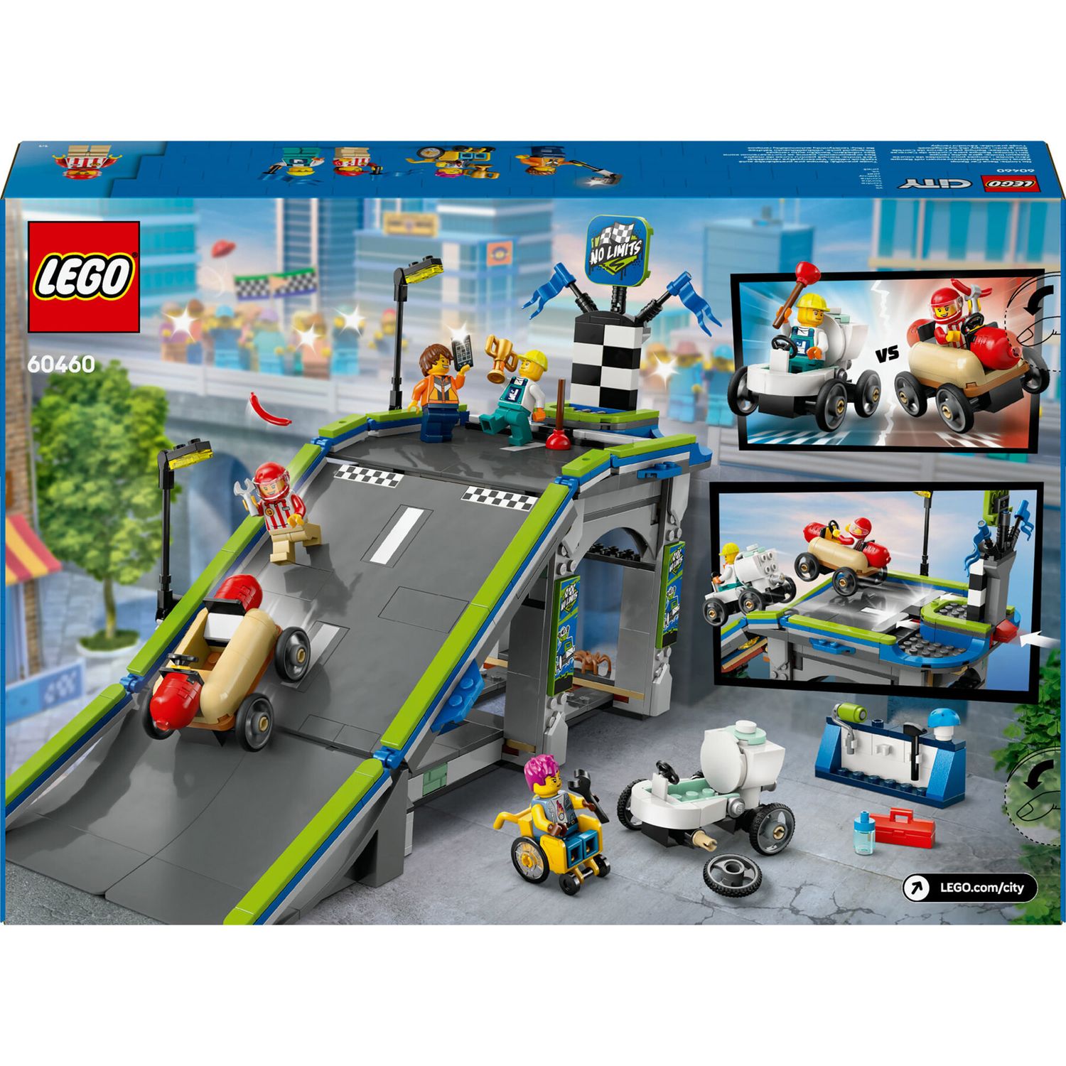 LEGO City 60460 Nessun Limite: Gara Sulla Pista A Rampe - LEGO