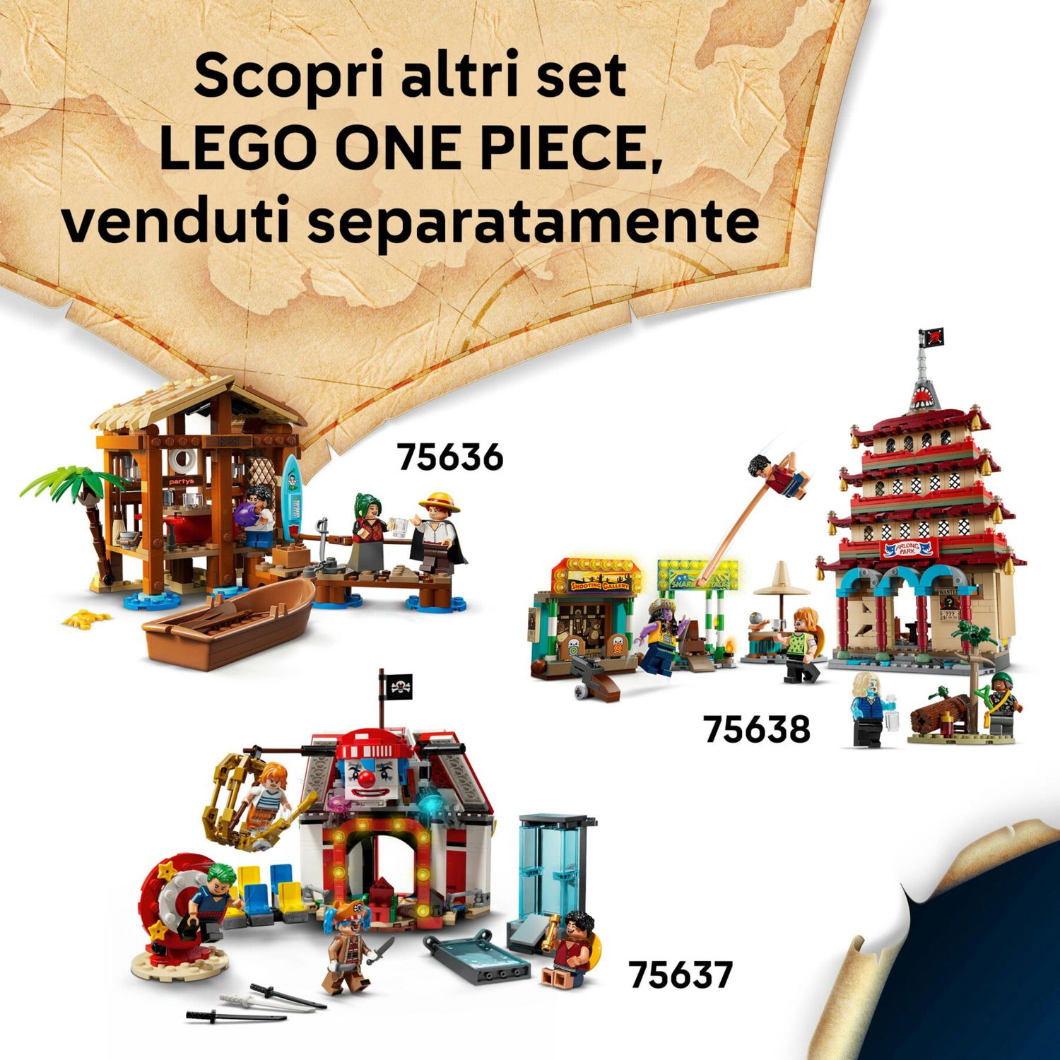 LEGO One Piece 75639 La Nave Pirata Going Merry - One Piece, LEGO
